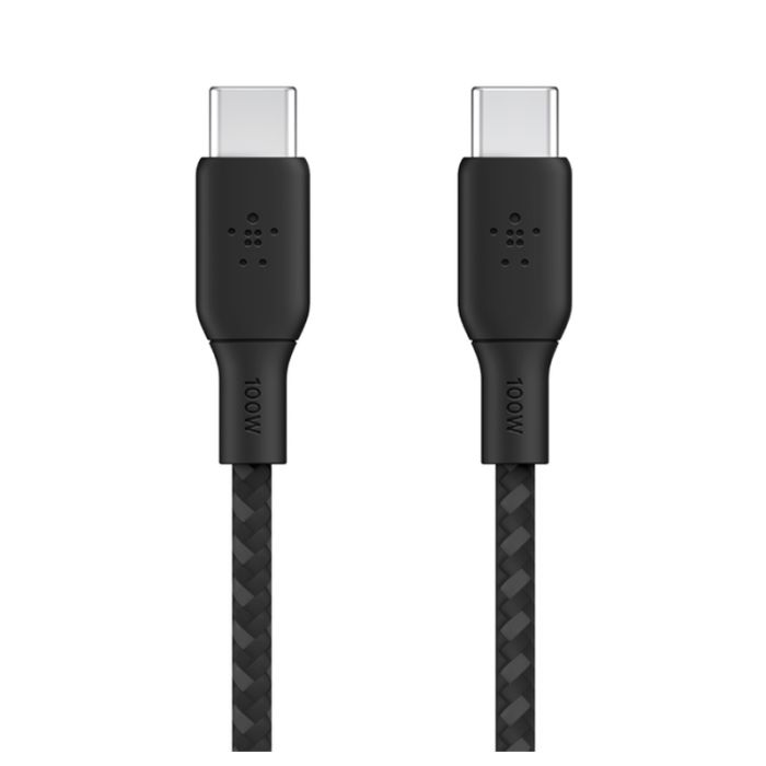 Câble De Charge BELKIN BOOST Charge USB-C Vers USB-C 100W - Noir