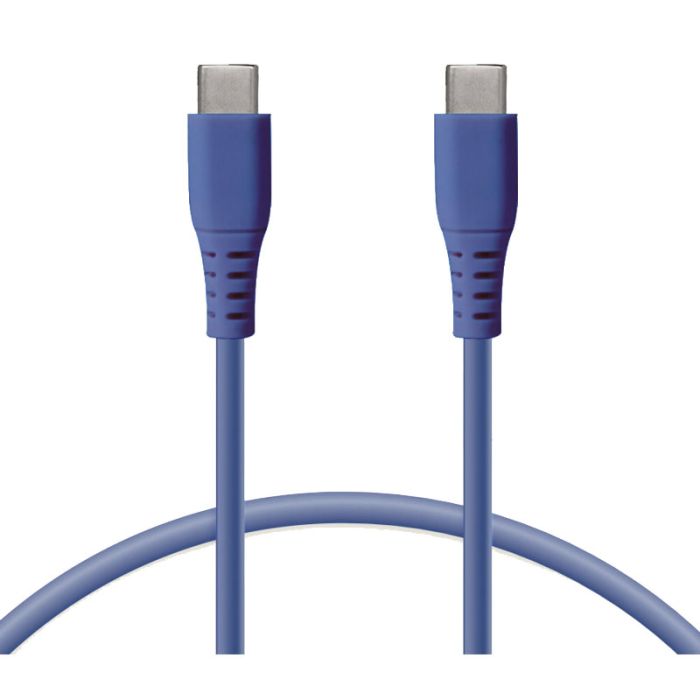 Câble De Charge KSIX USB-C 2.4A - Bleu