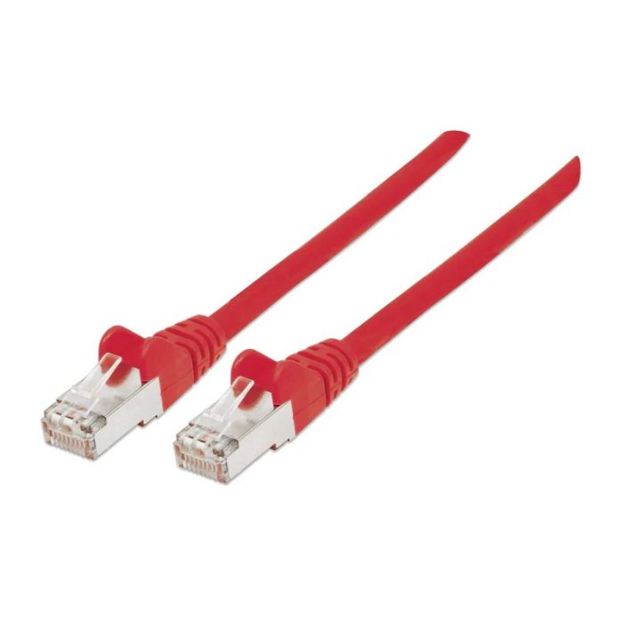 Câble Réseau INTELLINET CAT6a S/FTP RJ45 1M - Rouge