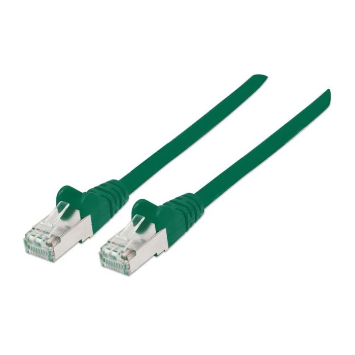 Câble Réseau INTELLINET CAT6a S/FTP RJ45 1M - Vert
