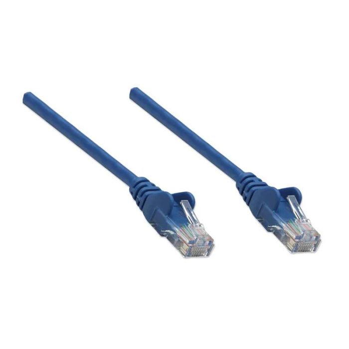 Câble Réseau INTELLINET UTP Cat 6 RJ45 1M - Bleu