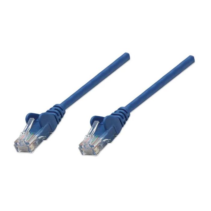 Câble Réseau INTELLINET UTP Cat 6 RJ45 1M - Bleu