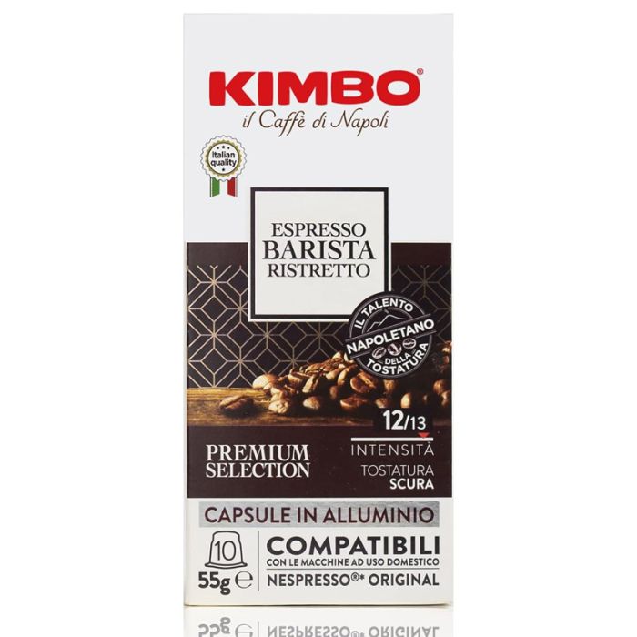 Paquet De 10 Capsules KIMBO Espresso Barista Ristretto