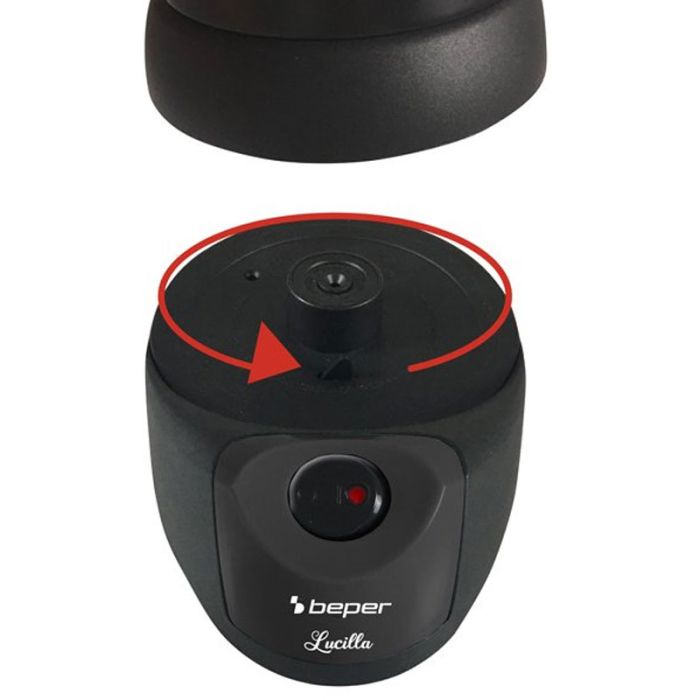 Cafetière électrique BEPER Lucilla BC-040N 400W - Noir