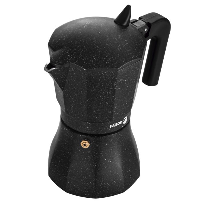 Cafetière FAGOR Tiramisu 81CFFGATI06 6 Tasses - Noir