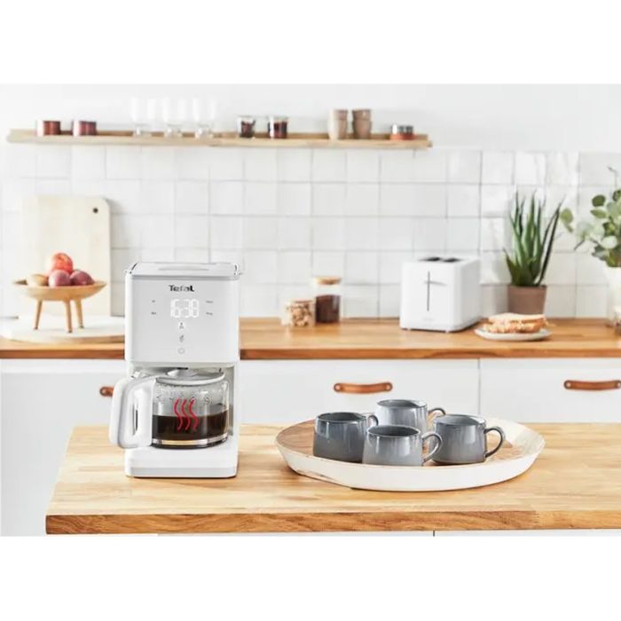 Cafetière Aro CM1216 - 1,25 Litre, 870 W - Fonction Maintien Au Chaud, Anti-gouttes, Filtre Amovible