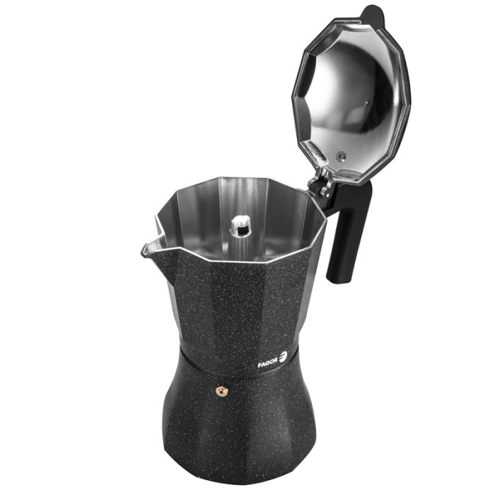 Cafetière FAGOR Tiramisu 81CFFGATI06 6 Tasses - Noir