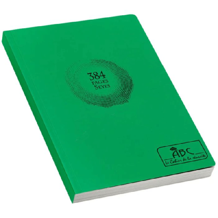 Cahier Brochée ABC 384 Pages Séyès 21X29.7 cm 