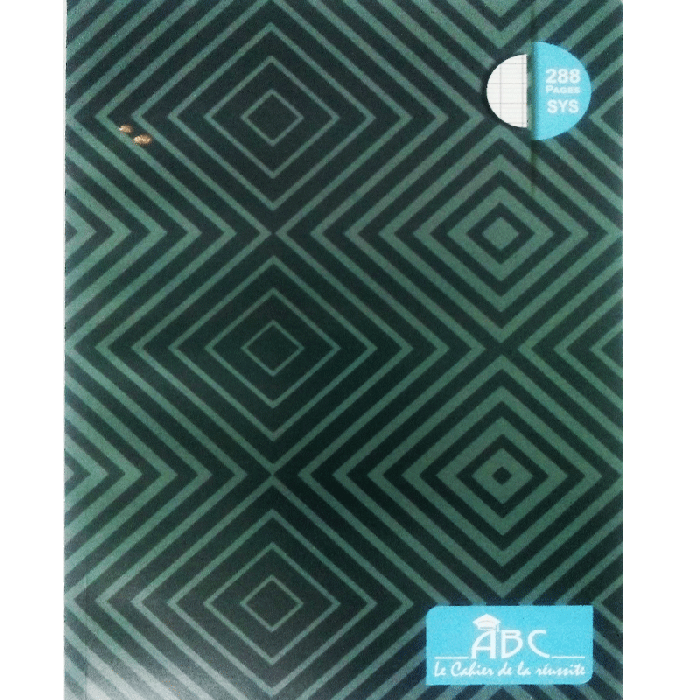 Cahier Brochée ABC Séyès 288 Pages  