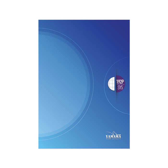 Cahier Brochure YAMAMA 192 Pages SYS 21x29,7cm 60Gr 