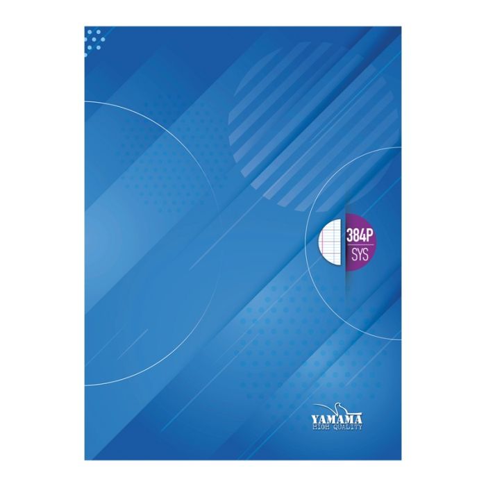 Cahier Brochure YAMAMA SYS 384 Pages 60Gr 21 x 29.7cm