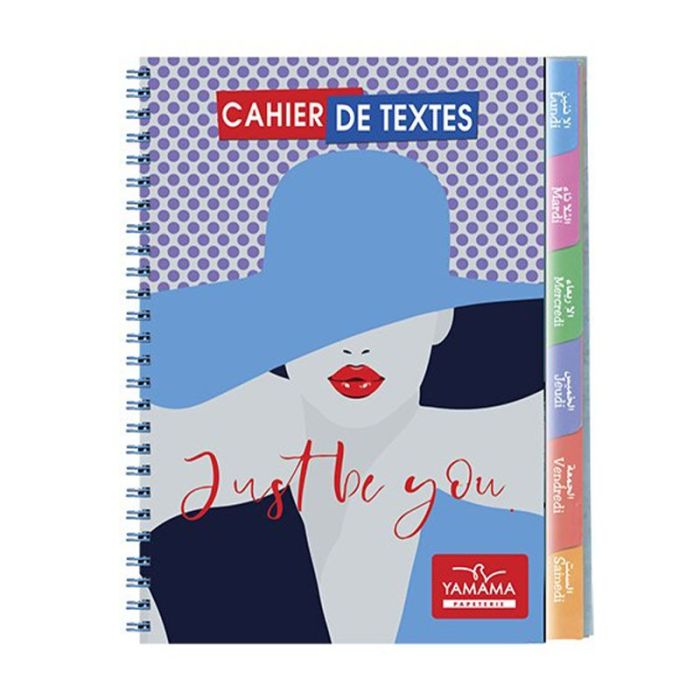 Cahier de textes YAMAMA Couverture Plastique 