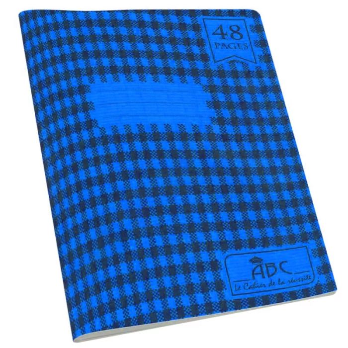 Cahier ABC 48 Pages SUPER 60 Gr UNI - Bleu