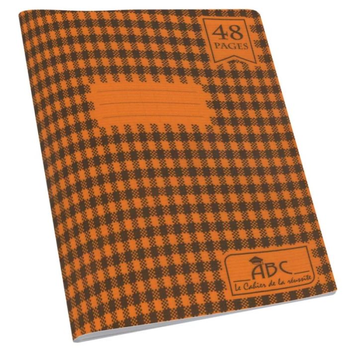 Cahier Super ABC 48 Pages 60Gr ORANGE