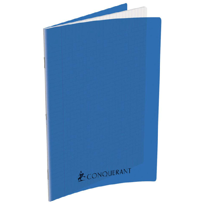 Cahier Piqûre CONQUERANT 192 Pages 70 Gr Seyès 21x29.7 cm - Bleu