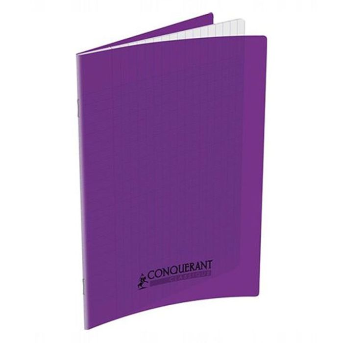 Cahier Piqûre CONQUERANT 96 Pages 90 Gr Seyès 21x29,7 cm - Violet