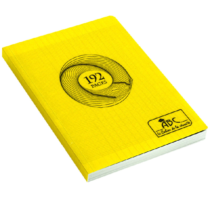 Cahier Super ABC 192 Pages 60Gr Jaune 