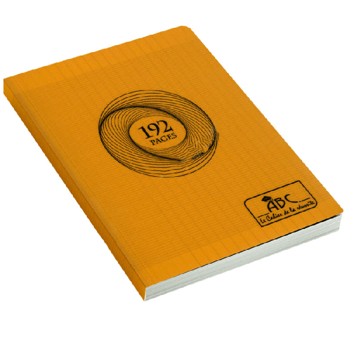 Cahier Super ABC 192 Pages 60Gr Orange 