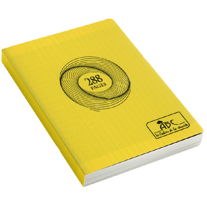 Cahier Super ABC 288 Pages 60Gr Jaune 