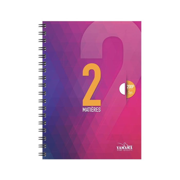 Cahier WIRO YAMAMA 200 pages UNI 80Gr 