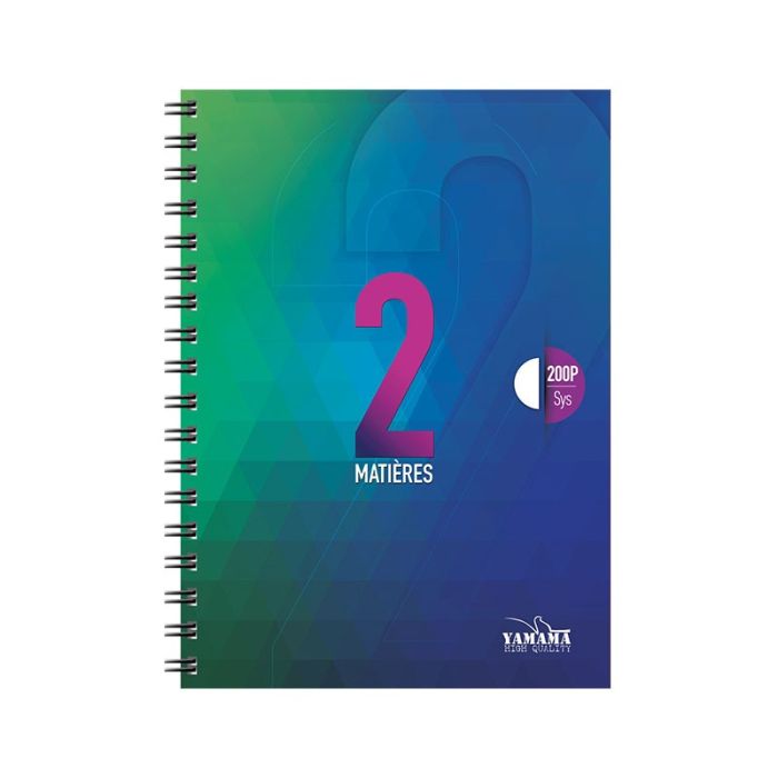 Cahier WIRO YAMAMA 200 pages UNI 80Gr 