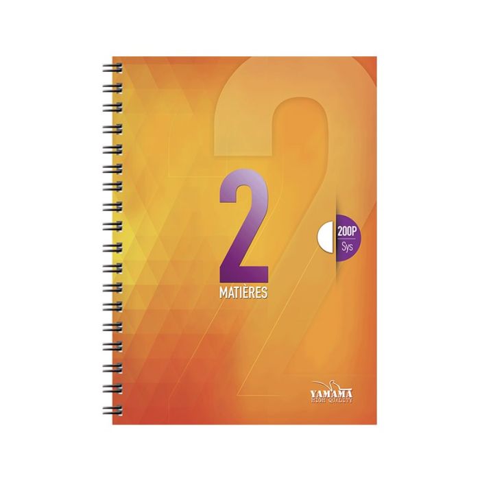 Cahier WIRO YAMAMA 200 pages UNI 80Gr 