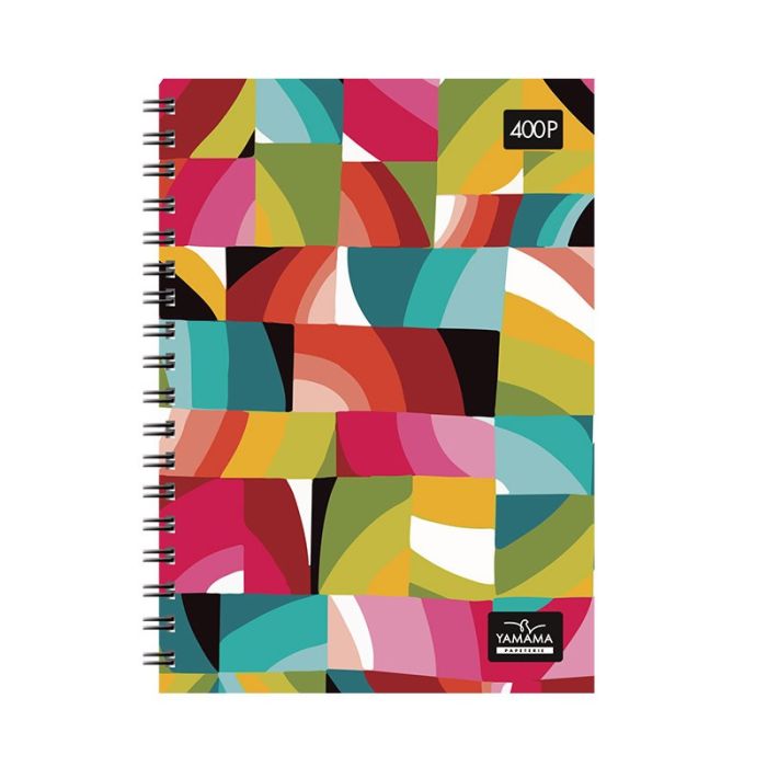 Cahier Wiro YAMAMA 400 Pages 21X29.7cm Fantaisie 70Gr