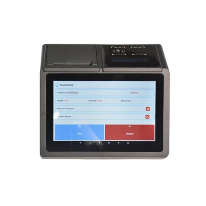 Caisse Tactile DIGIPOS All In One Avec Afficheur Client WIFI - Noir 