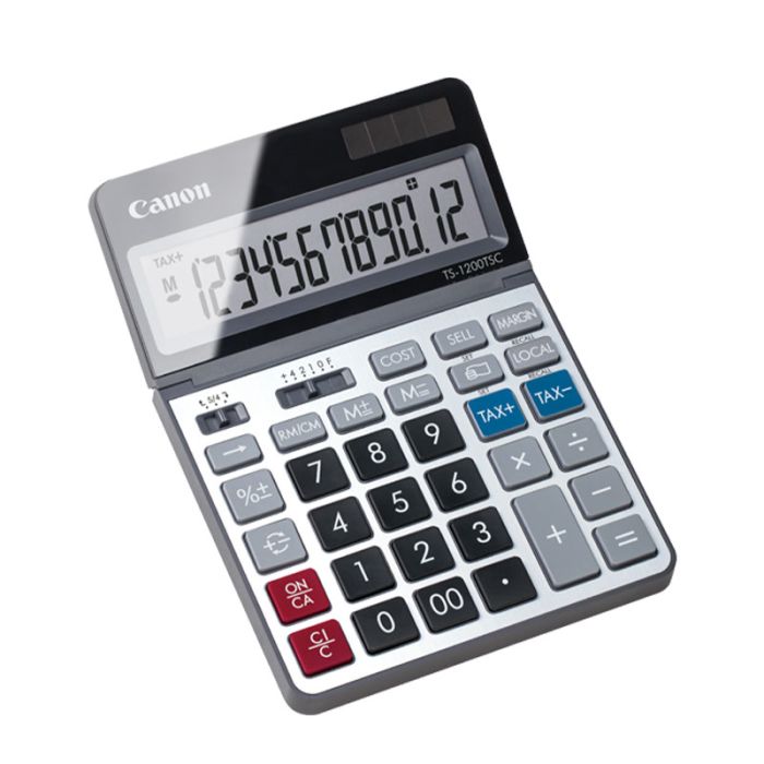 Calculatrice de bureau CANON 12 chiffres 