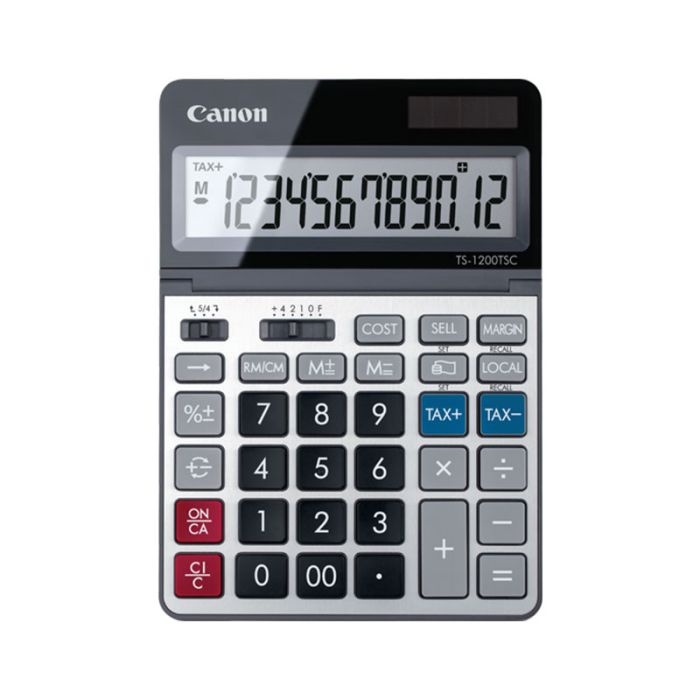 Calculatrice de bureau CANON 12 chiffres 