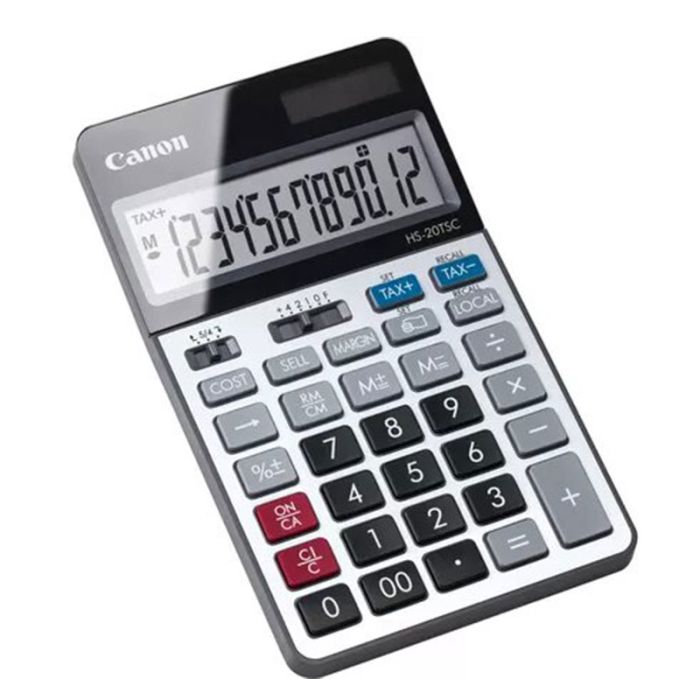 Calculatrice de bureau CANON à 12 chiffres