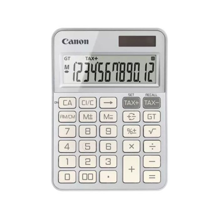 Calculatrice de bureau CANON KS-125KB - Argent 