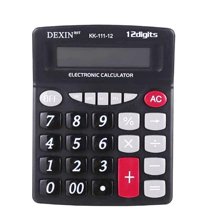 Calculatrice de bureau DEXIN BST 12 DIGITS KK-111-12