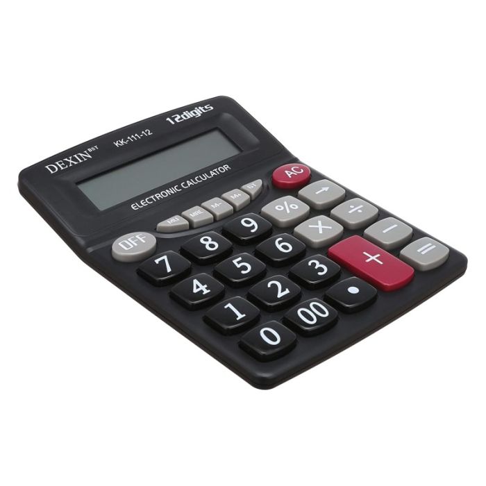 Calculatrice de bureau DEXIN BST 12 DIGITS KK-111-12