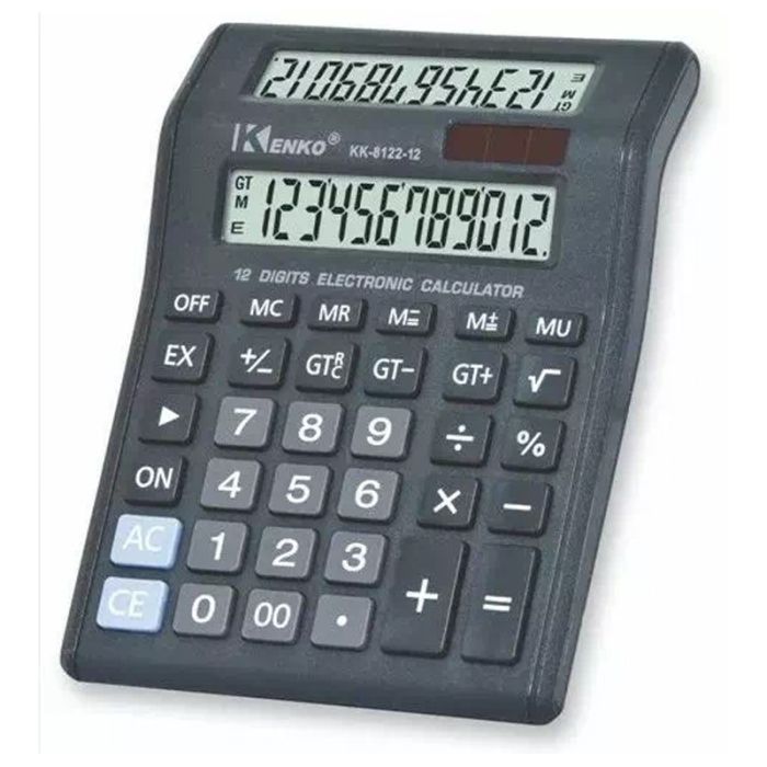 Calculatrice de bureau KENKO 12 DIGITS KK-8122-20