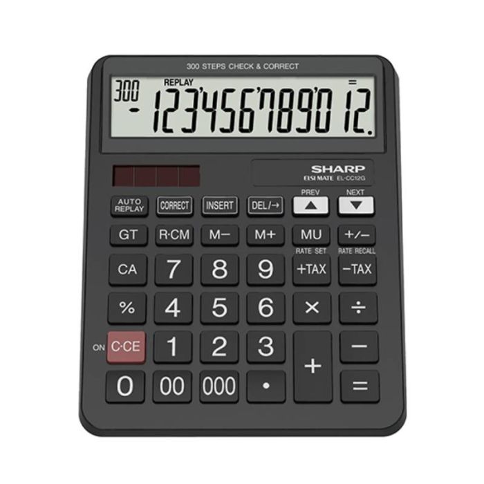 Calculatrice de bureau SHARP EL-CC12G
