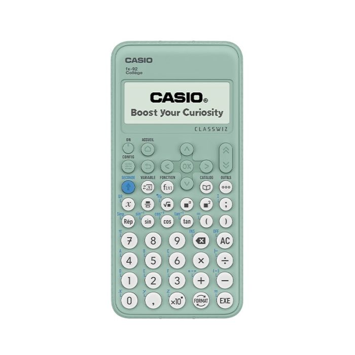 Calculatrice Scientifique De Poche CASIO Spécial Collége FX-92+ - (FX-92COLLEGE)