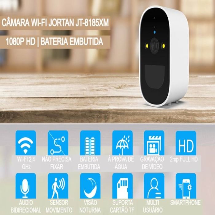 Caméra De Sécurité jortan  WIFI IP  JT-8185XM