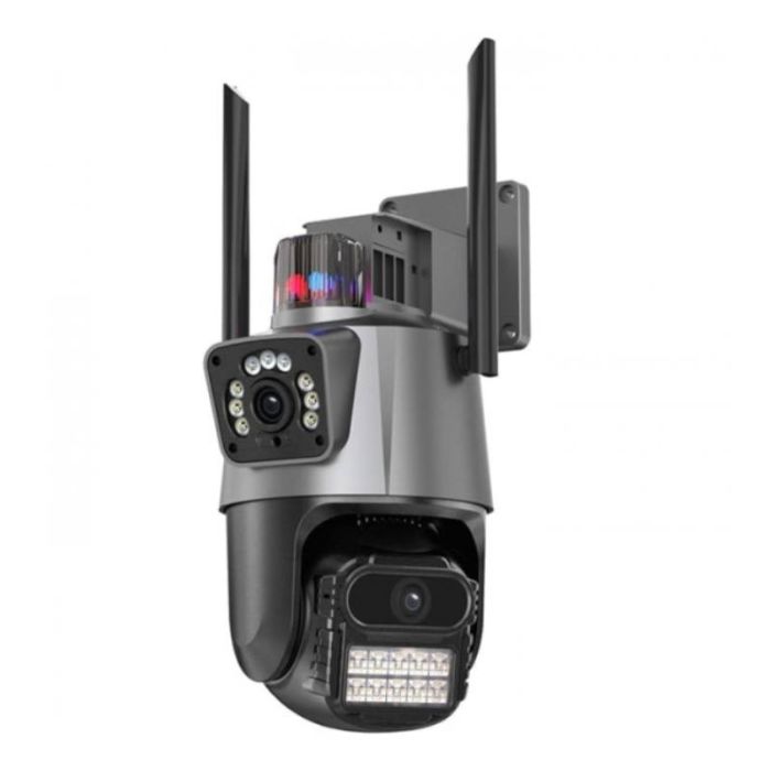 Caméra de Surveillance double Wi-Fi intelligente Jortan JT-9687