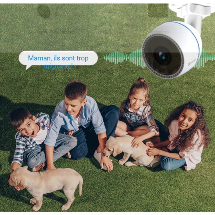 Caméra de Surveillance Externe EZVIZ H3C Smart 2MP