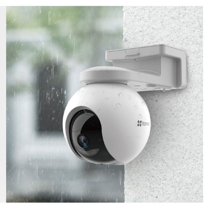 Caméra de Surveillance Externe EZVIZ HB8 2K+ 4MP Smart Motorisé Avec Batterie