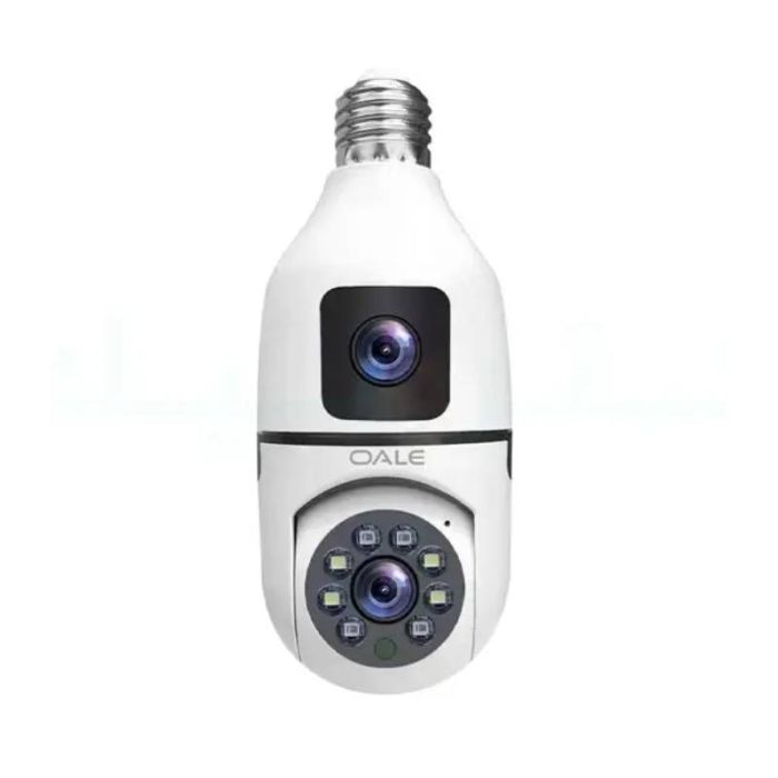 Caméra de Surveillance Solaire Double Objectif Wifi Carte SD Caméra de Surveillance Solaire Double Objectif Wifi Carte SD
