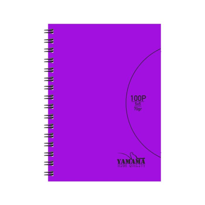 Carnet Wiro YAMAMA 100 Pages 7,5x11cm UNI 70gr