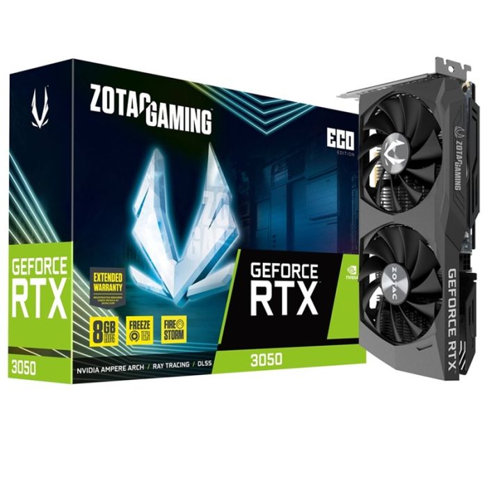 Carte Graphique ZOTAC GAMING GeForce RTX 3050 ECO 8Go