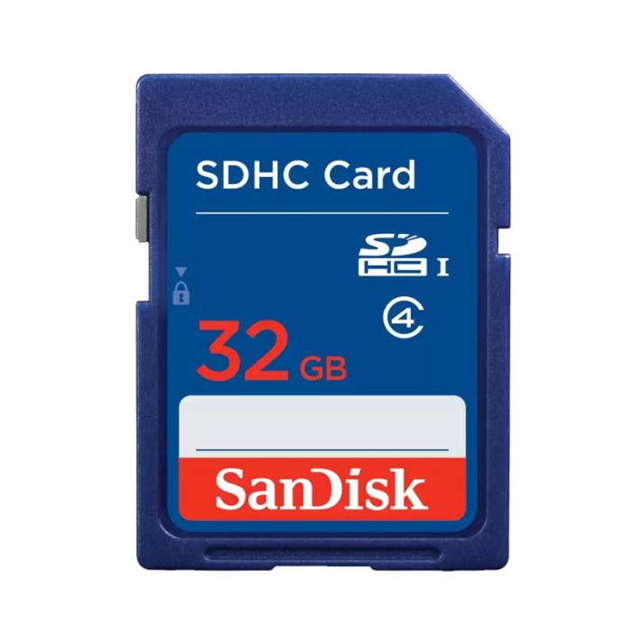 Carte Mémoire SANDISK 32Go SDHC CLASSE 4