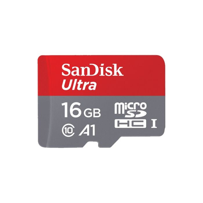 Carte Mémoire SANDISK Ultra 16Go Micro SD Avec Adaptateur