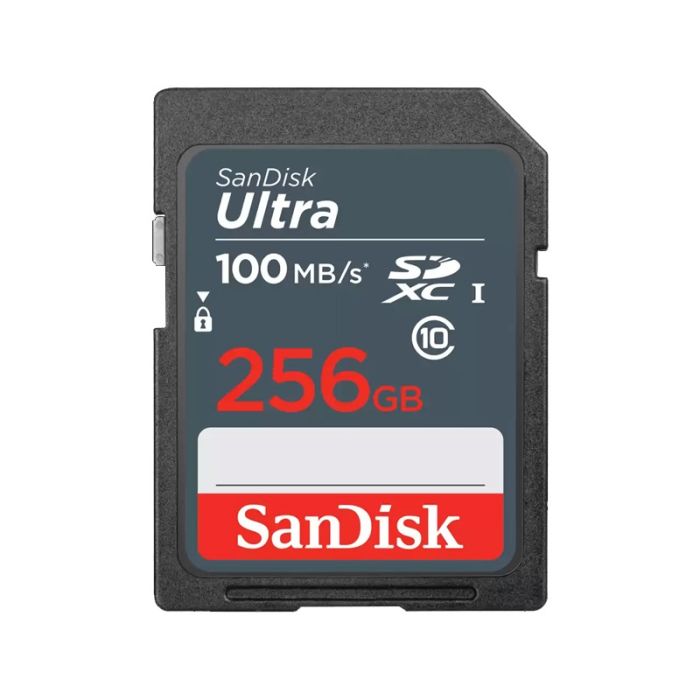 Carte Mémoire SANDISK Ultra 256Go SDHC UHS-I