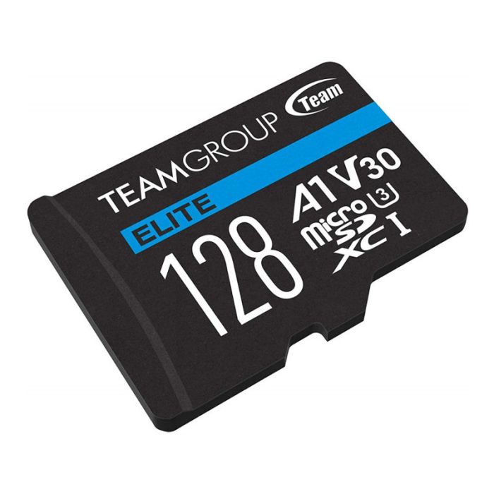 Carte Mémoire TEAM GROUP Elite 128Go Micro SDXC UHS-I A1 V30