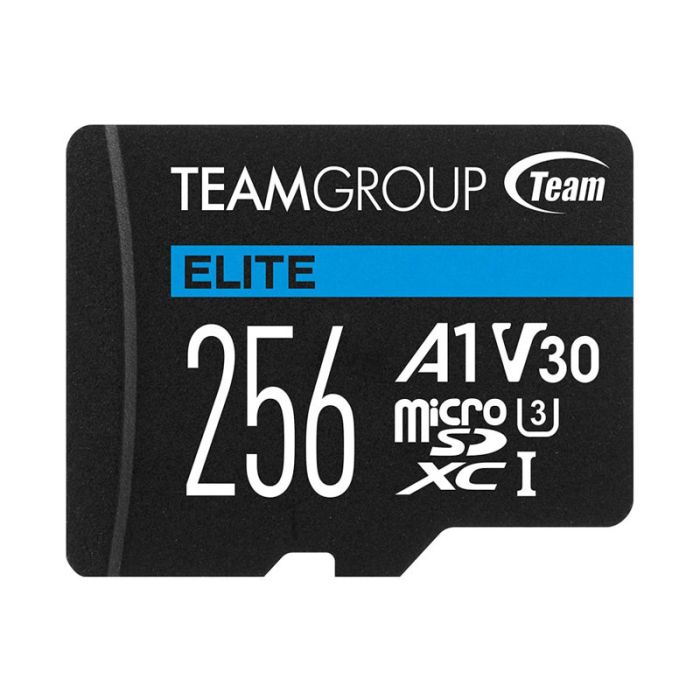 Carte mémoire TEAM GROUP Elite 256 Go Micro SDXC UHS-I A1 V30 