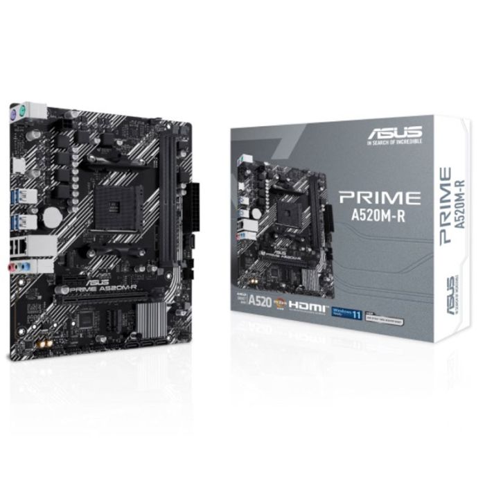 Carte Mère ASUS PRIME A520M-R AM4 (90MB1H60-M0EAY0)